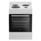 Beko FBM66001GWS Κουζίνα 72lt με Εμαγιέ Εστίες Π60εκ. Λευκή